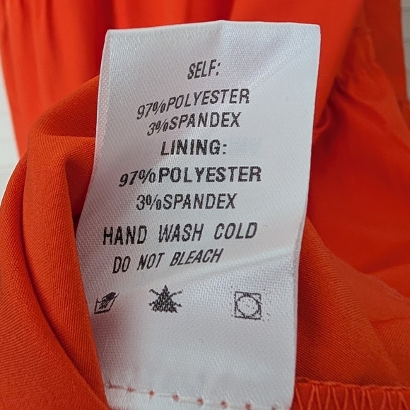 Ces Femme Vibrant Orange Maxi Dress - Picture 5 of 8